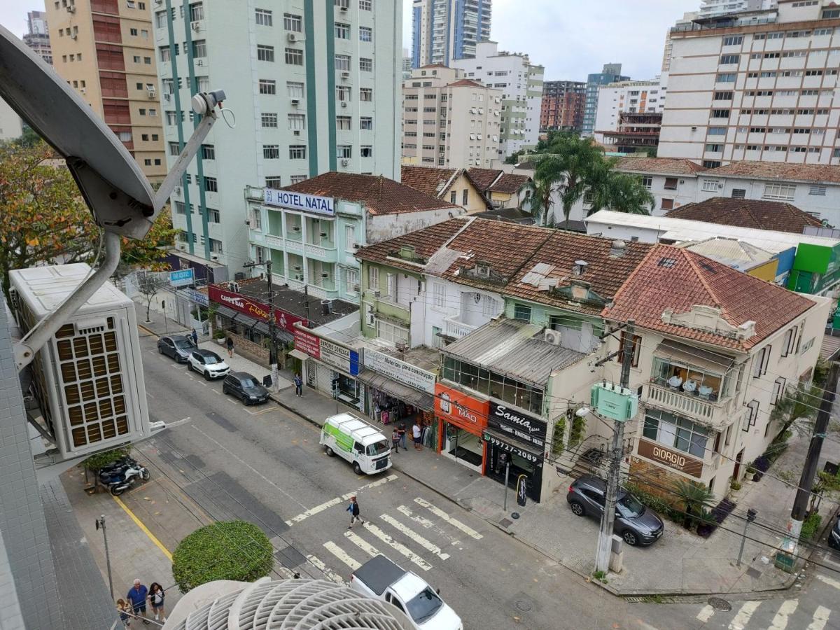 Apartamento Na Praia Do Gonzaga 산토스 외부 사진
